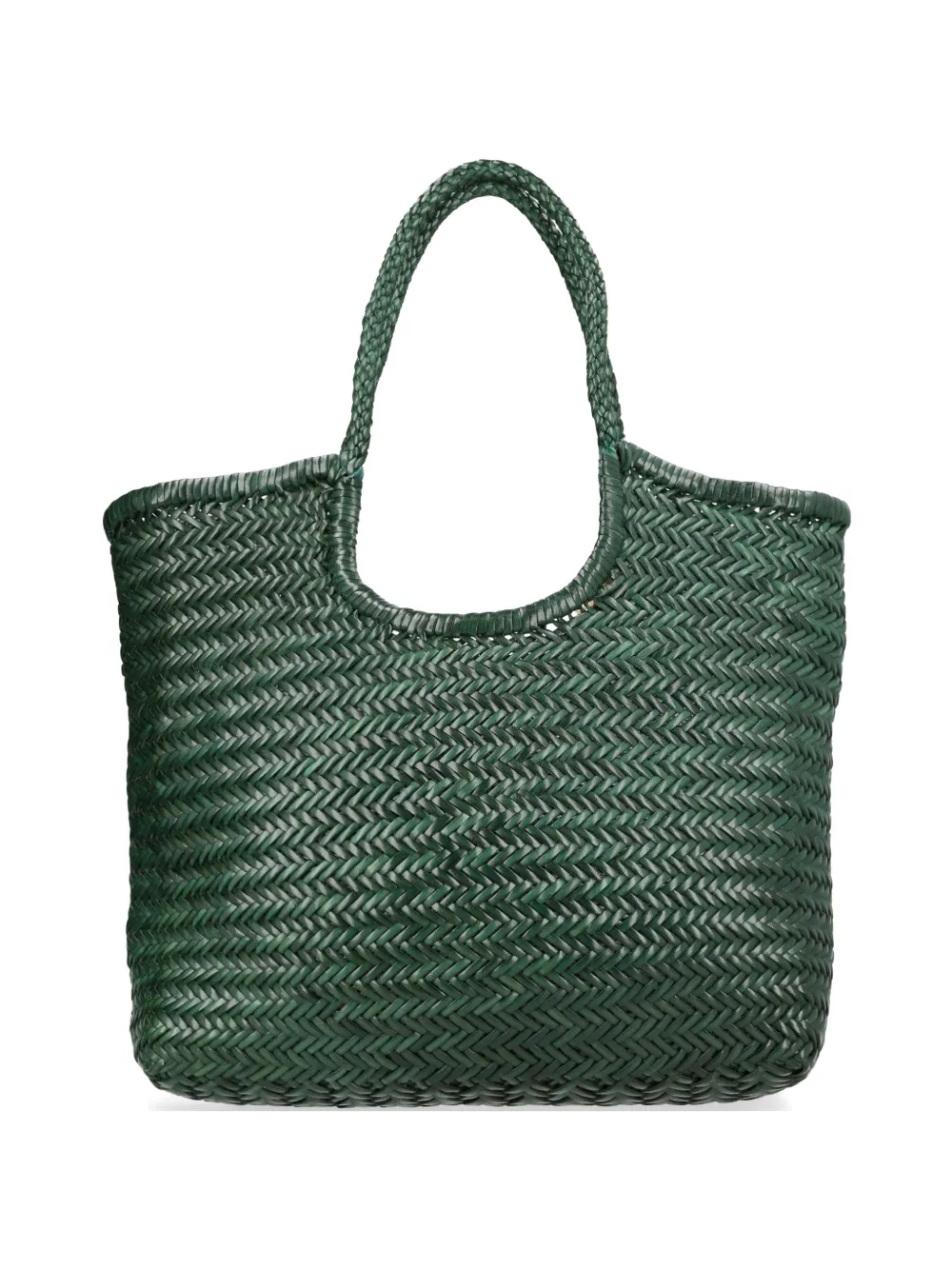 DRAGON DIFFUSION NS Diagonal Triple Jump tote bag - Verde