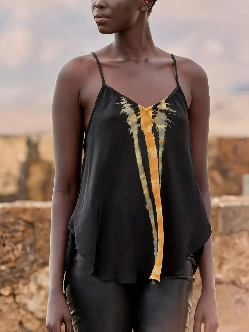 Mes Demoiselles Luron top Zwart