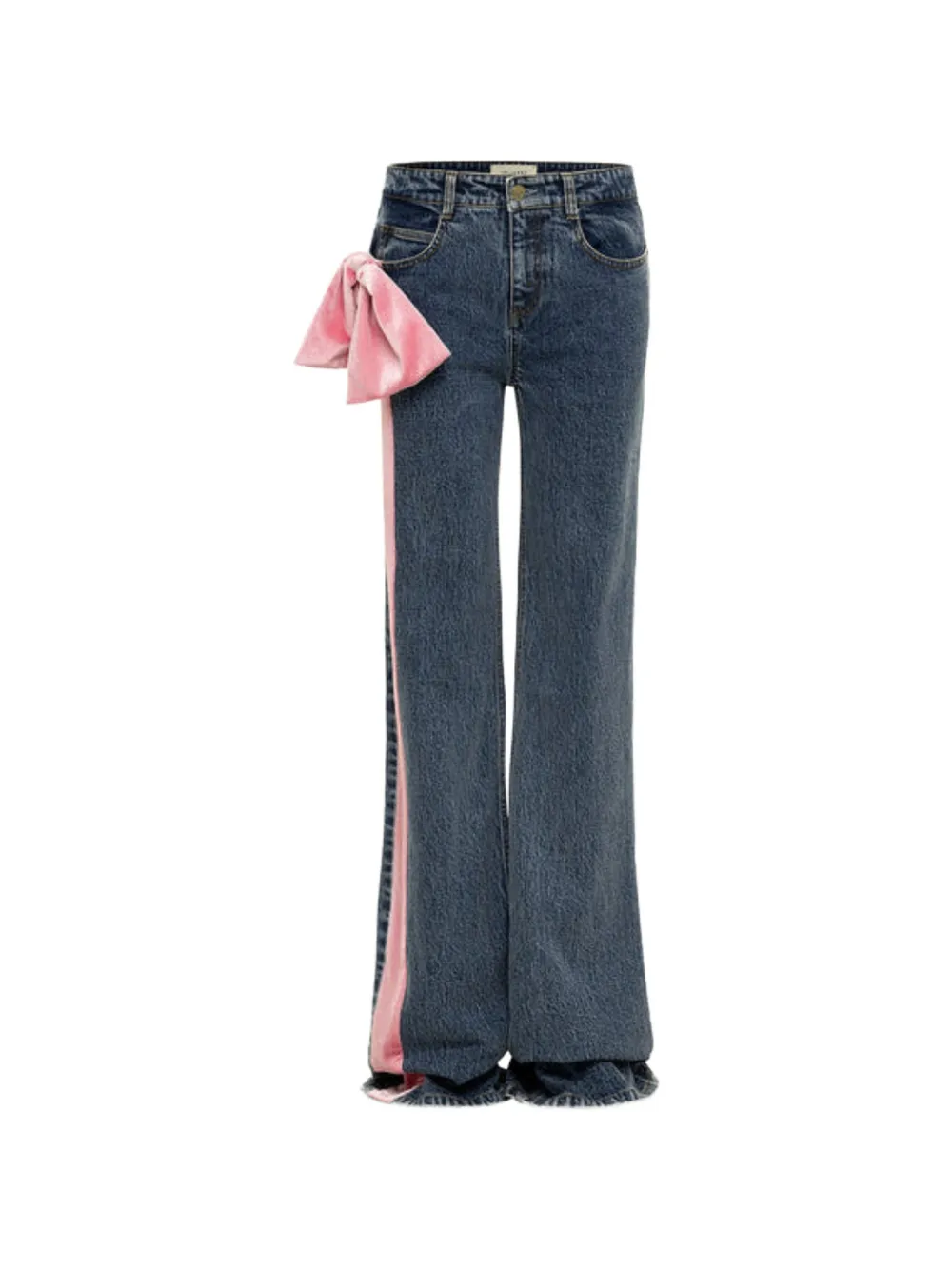 Hellessy bow-detail jeans - Blu