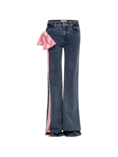 Hellessy Bentley bow-detail jeans