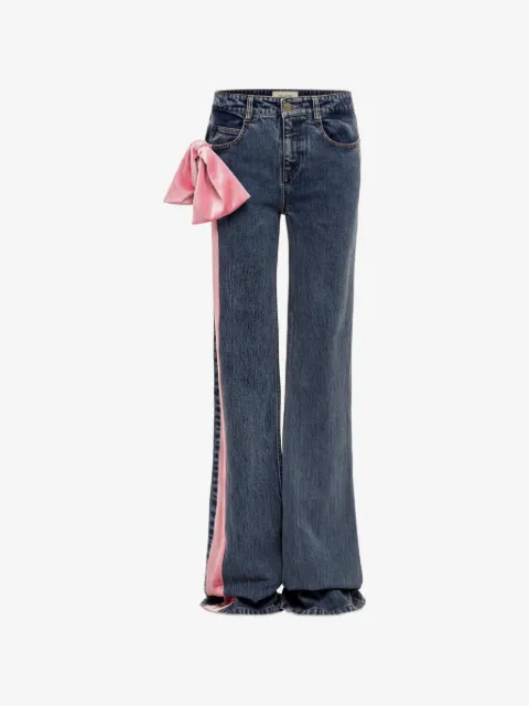 Hellessy Bentley bow-detail jeans
