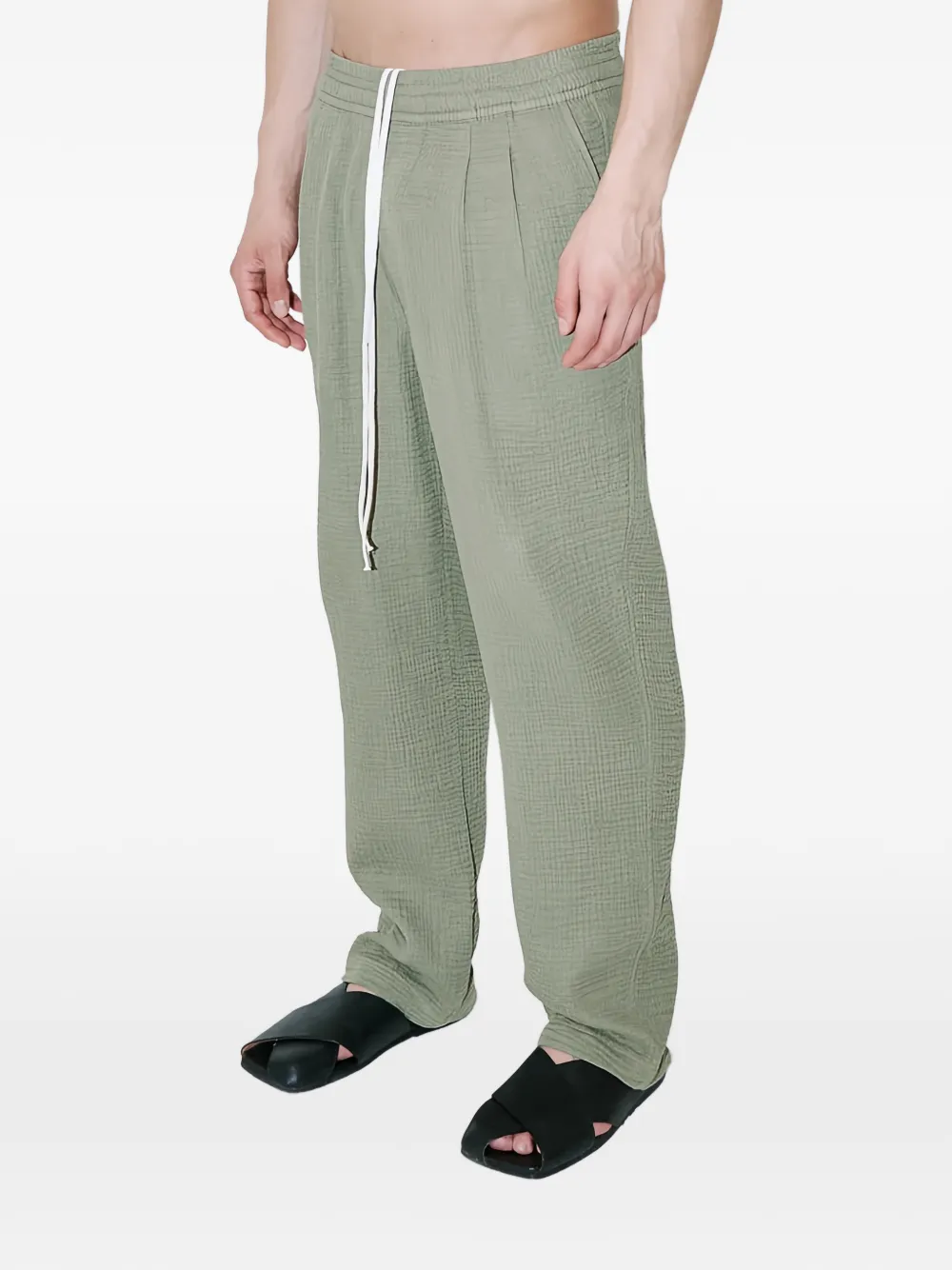 TRUE TRIBE Broek met trekkoord Groen