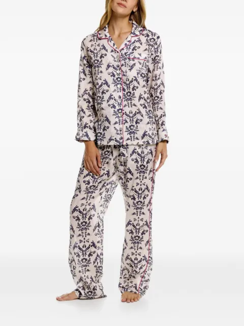 THE LAZY POET tapestry floral nightwear