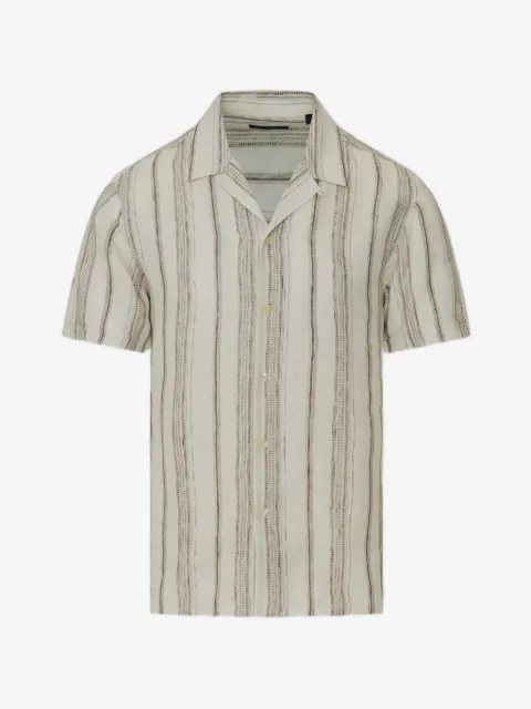 PATRICK ASSARAF Camicia Dobby a righe