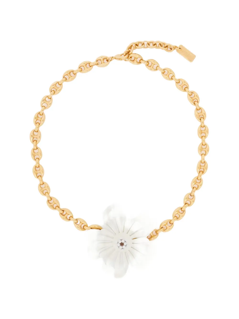 Chloé flower chain bracelet - Oro
