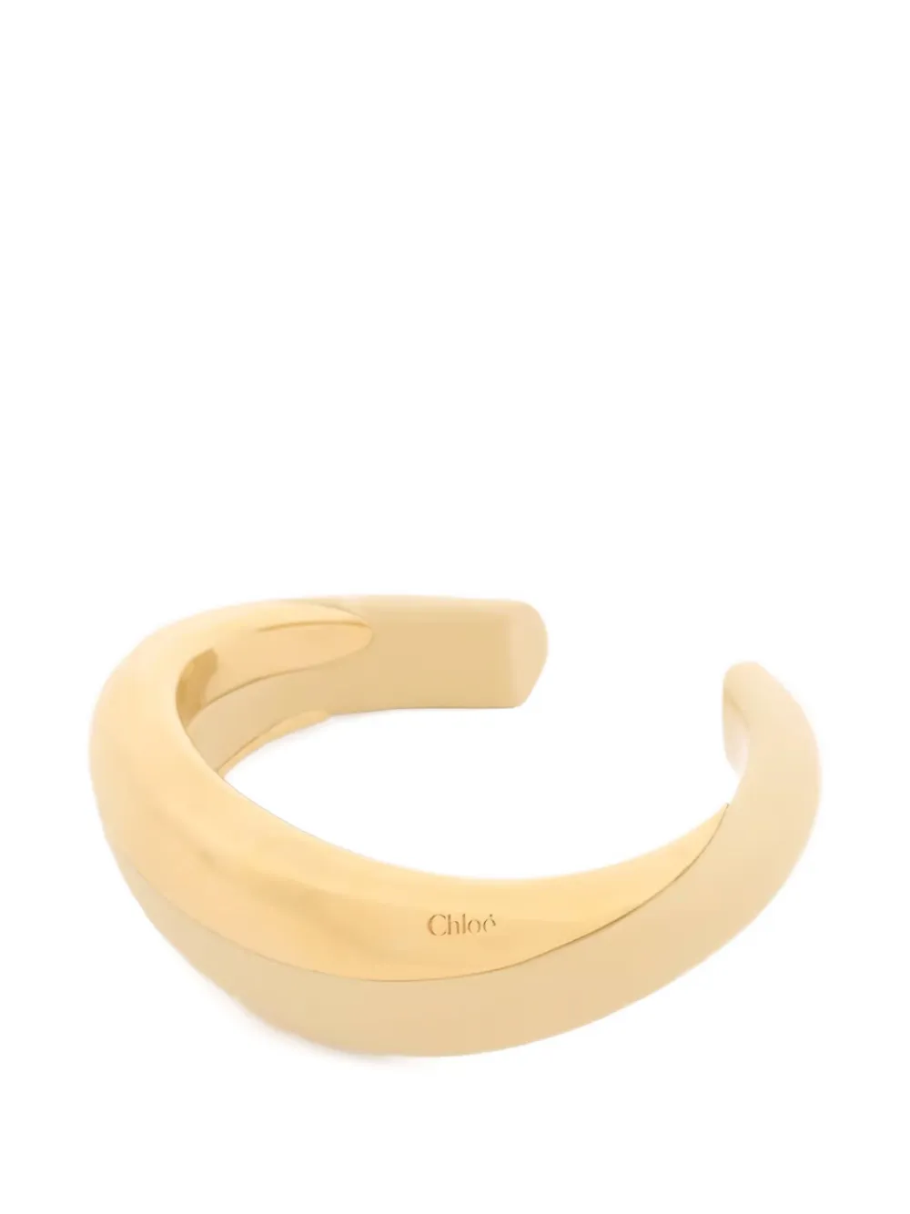 Chloé Glaze cuff bracelet - Oro