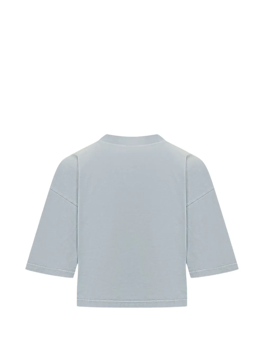 Marni T-shirt met geborduurd logo Blauw