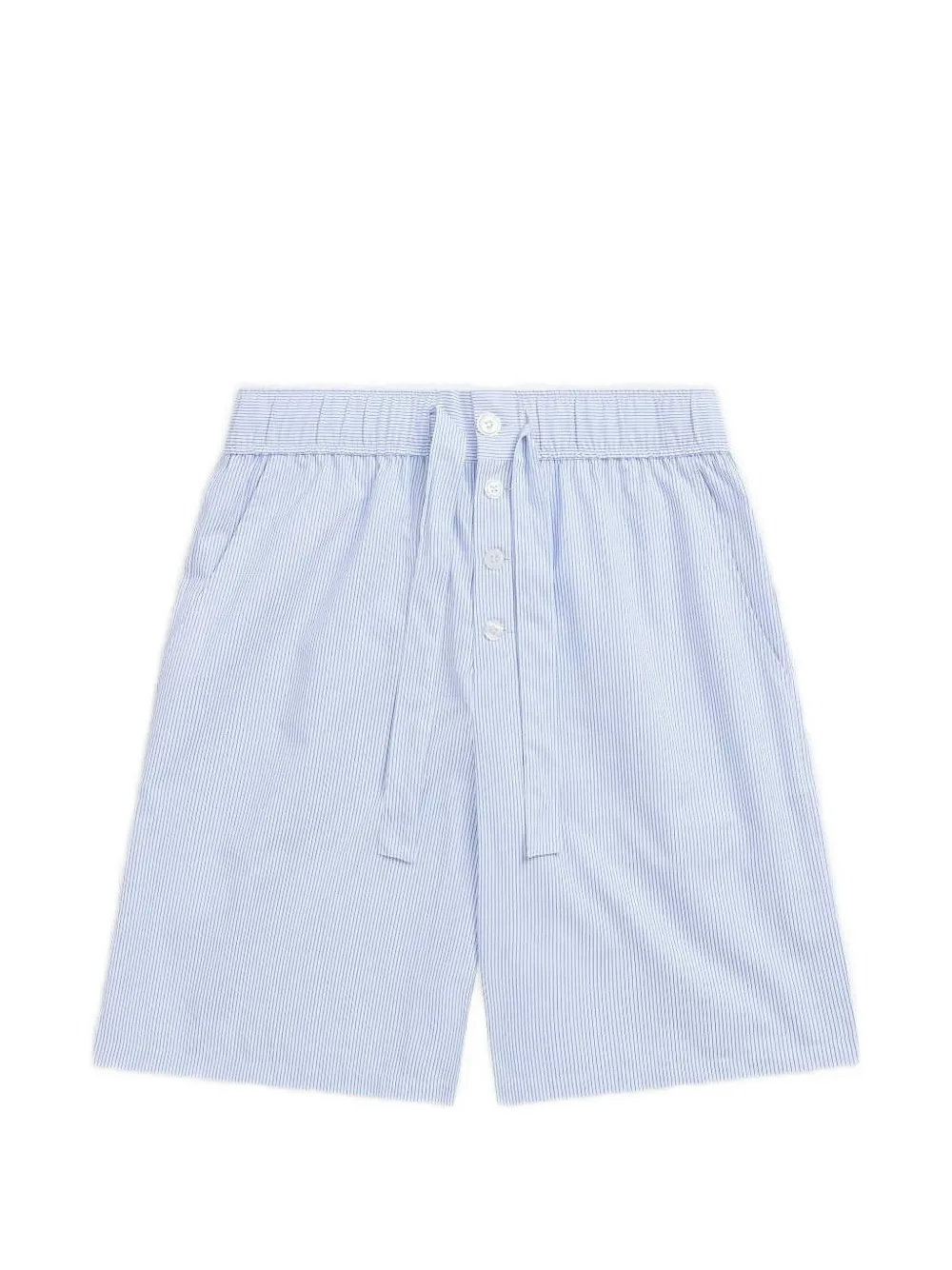 KROST striped drawstring shorts - Weiß