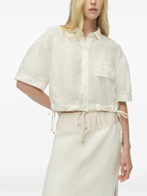 Simkhai drawstring shirt