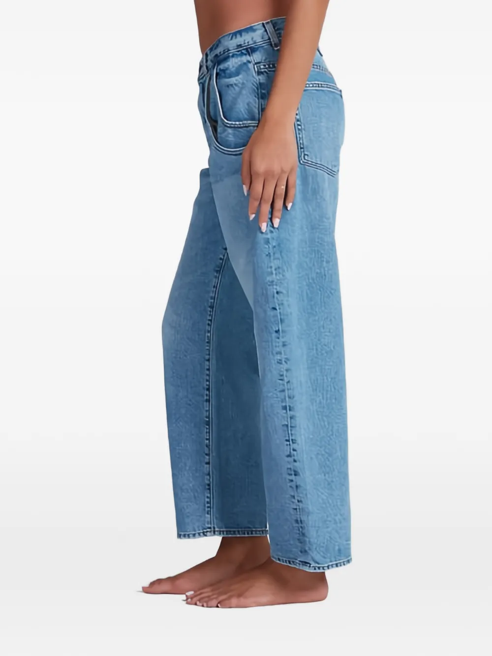 ASKK NY Lenox pocket denim jeans - Blu