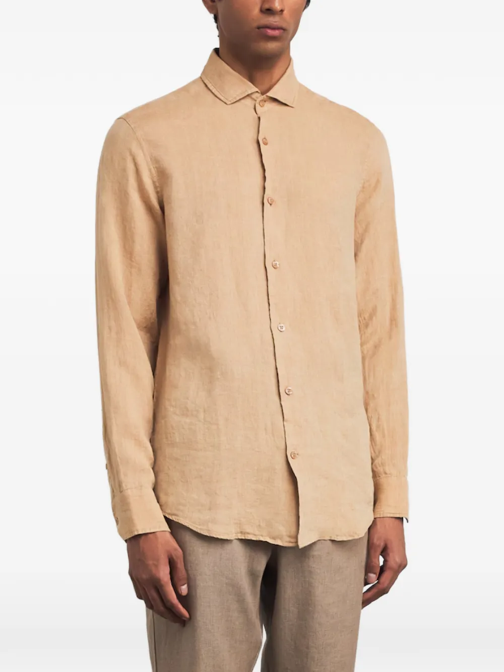 Frescobol Carioca Overhemd Beige