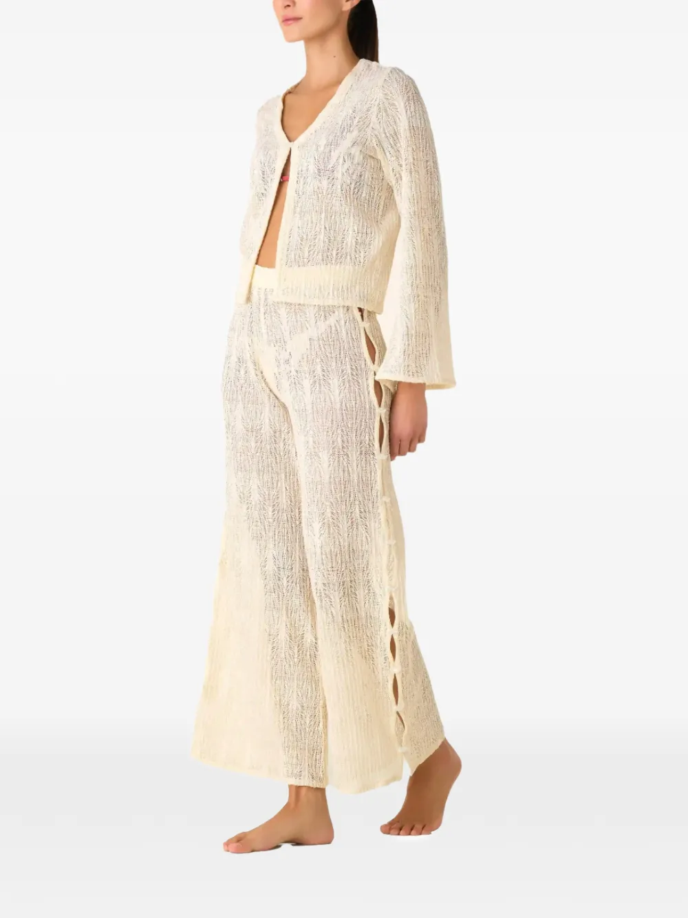 Palmacea Talia Gardenia Shirt In Neutral