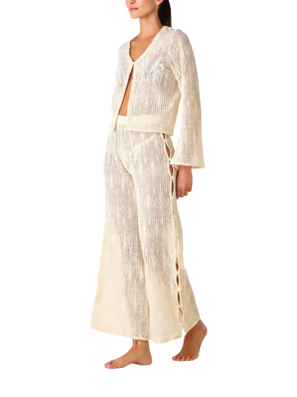 PALMACEA Talia Gardenia shirt - Nude