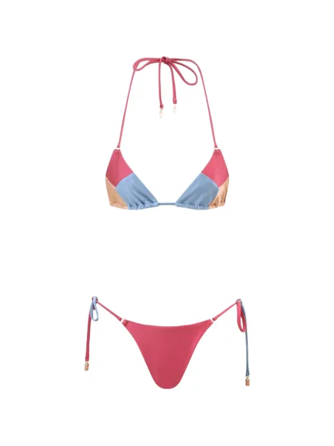 ZIMMERMANN self-tie-fastening bikini