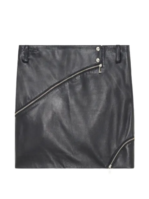 IRO Jupe zip-detail mini skirt
