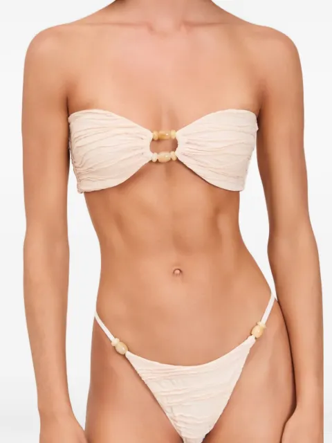 Devon Windsor top de bikini Anto fruncido
