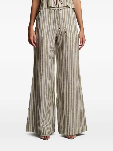 HEVRON pantalones Capri