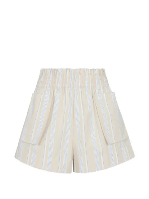 HEVRON shorts Mira con cintura paper bag