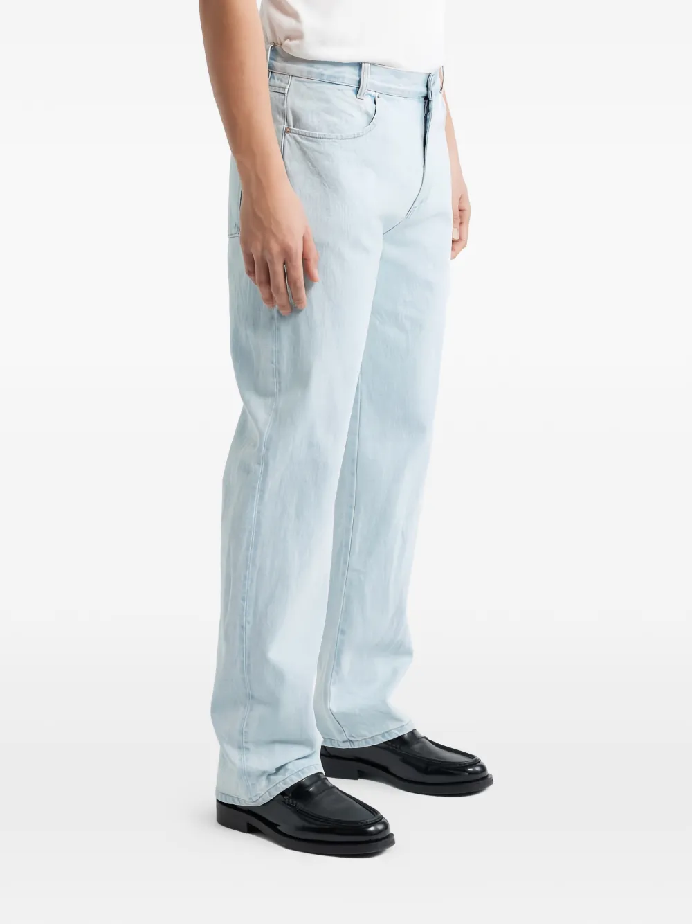 KROST Lafayette straight jeans Blauw