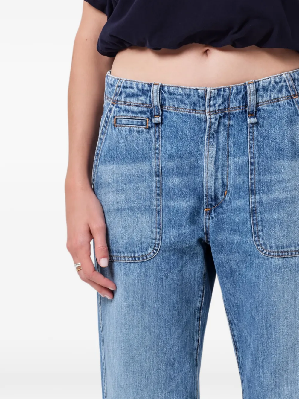 Citizens of Humanity Jeans met opgestikte zakken Blauw
