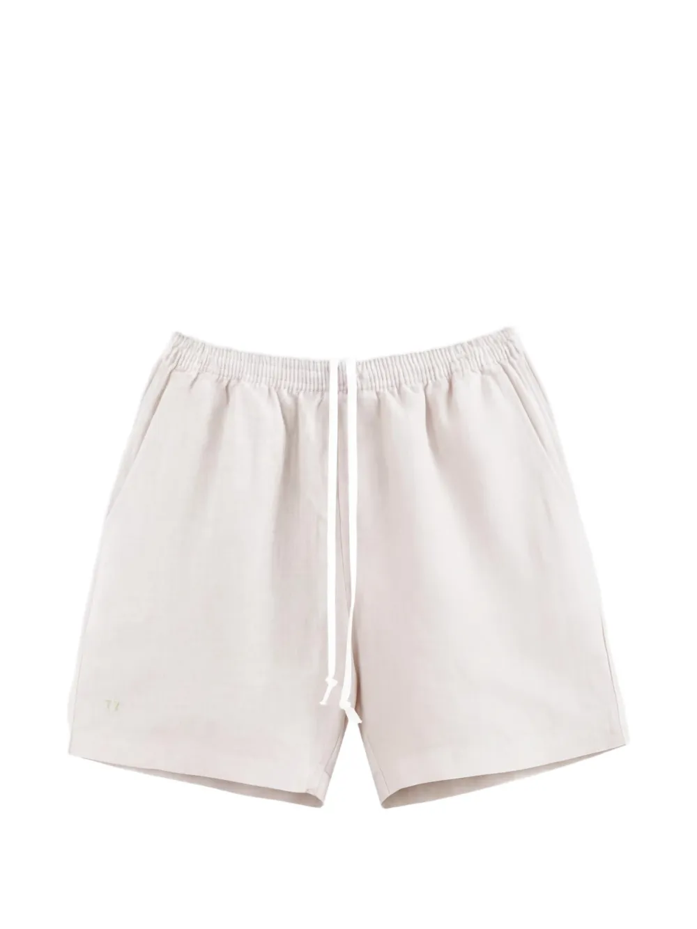 TRUE TRIBE Neat drawstring shorts - Nude
