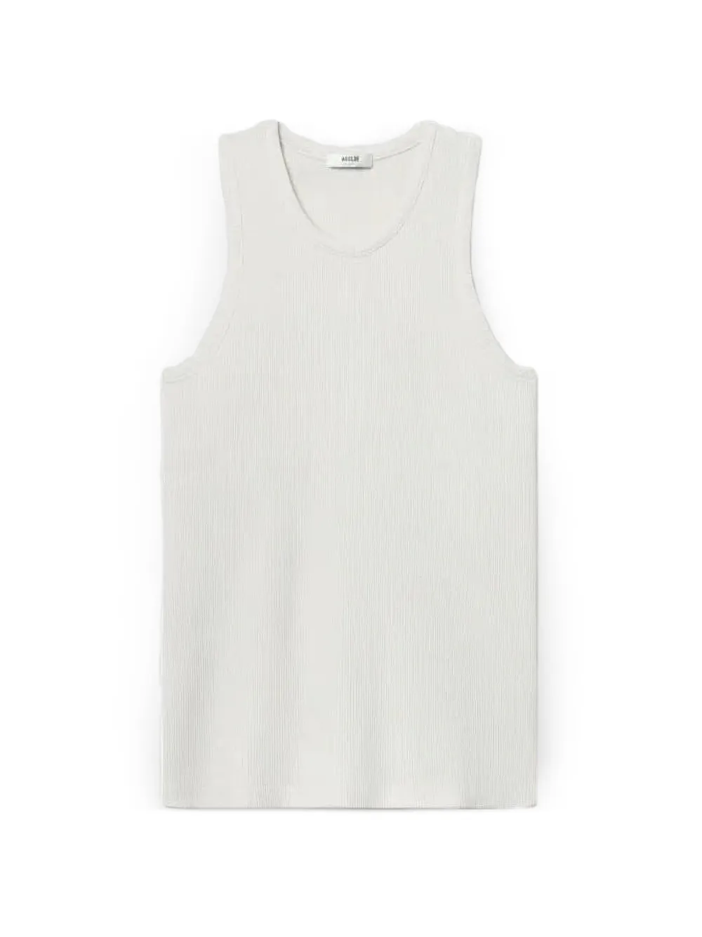 AGOLDE Viggo ribbed tank top - Toni neutri