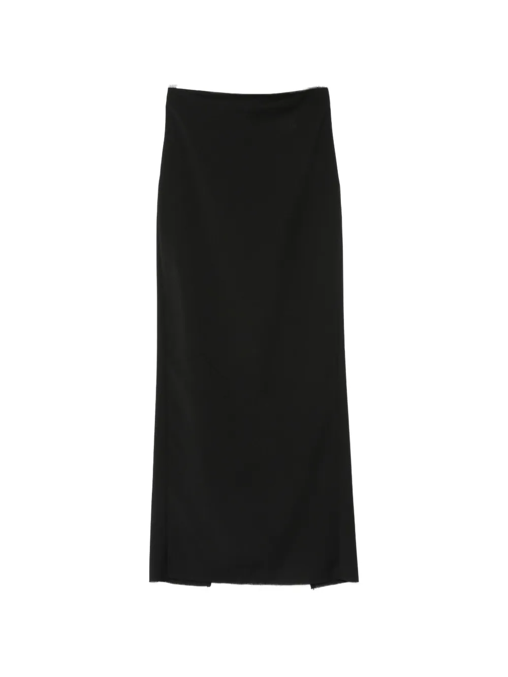 MARSEM high-waisted maxi skirt - Nero
