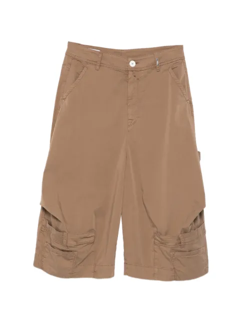 High patch-pocket trousers