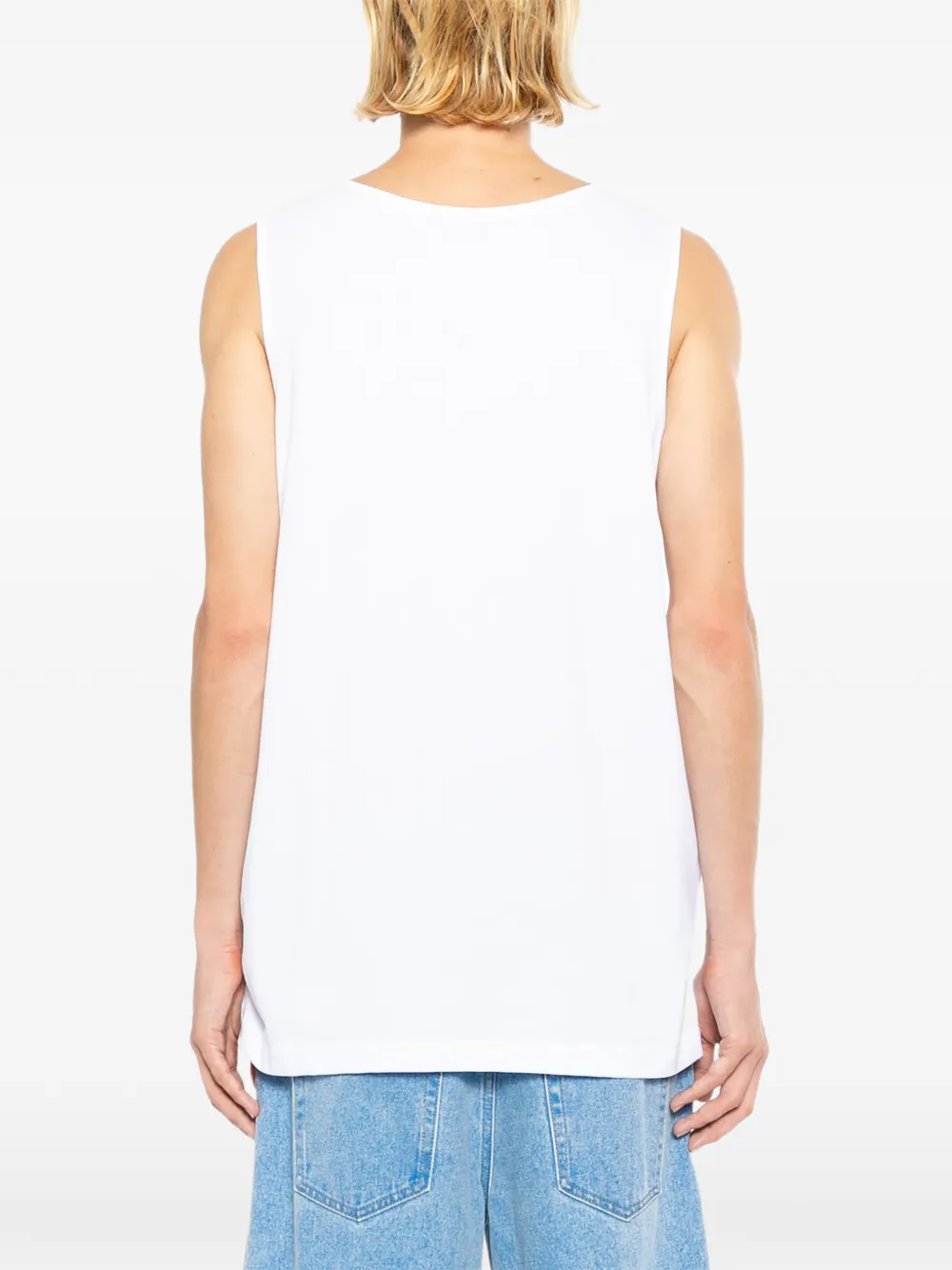 Moschino Spencer met zakdetail Wit