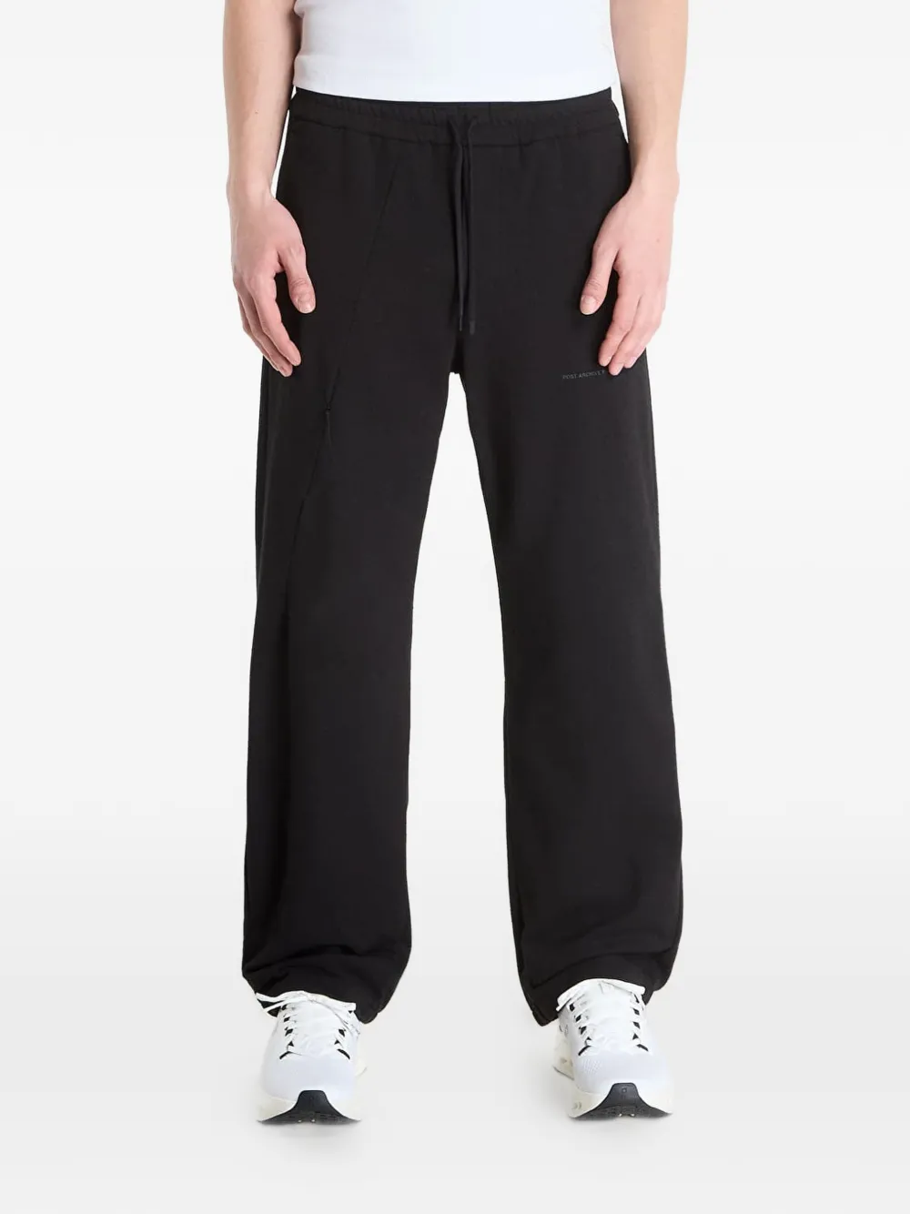 Post Archive Faction work track trousers - Nero