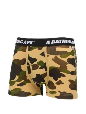A BATHING APE® Abc Camouflage Trunks | Green | FARFETCH ZA