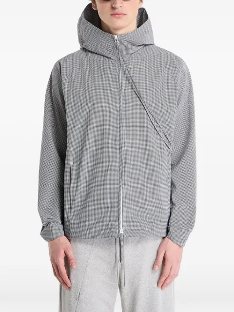 Post Archive Faction Opening hooded zip jacket