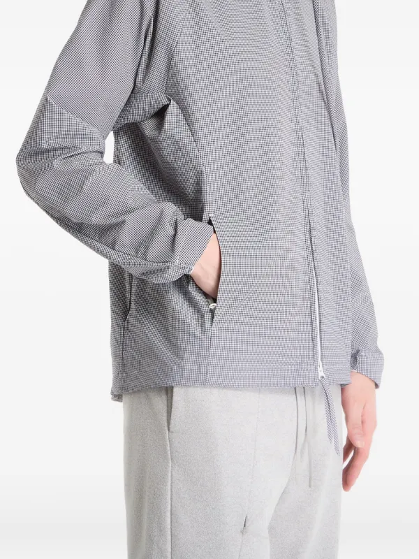 Post Archive Faction Opening Hooded Zip Jacket | Grey | FARFETCH HK