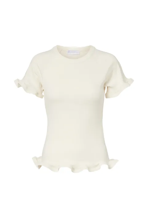 Stella McCartney ruffled-trim T-shirt