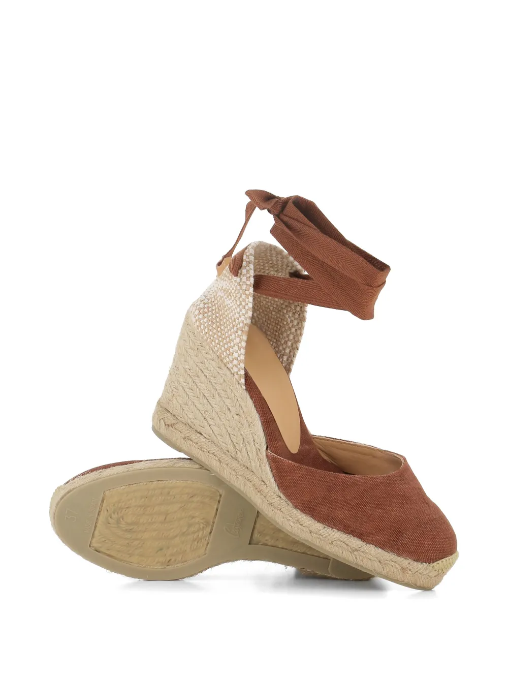 Castañer Carina wedge espadrilles Bruin