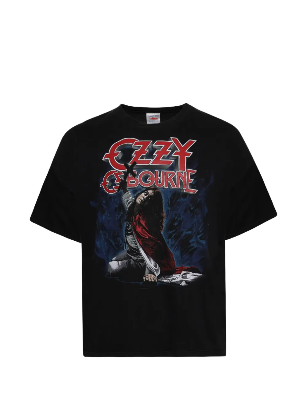 EARTHLING VIP 오지 그래픽 프린트 티셔츠 | 블랙