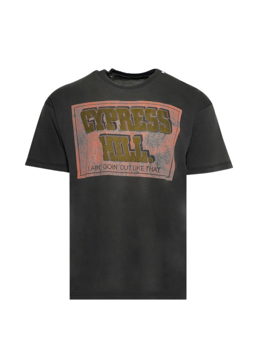 EARTHLING VIP Cypress graphic-print T-shirt - Nero