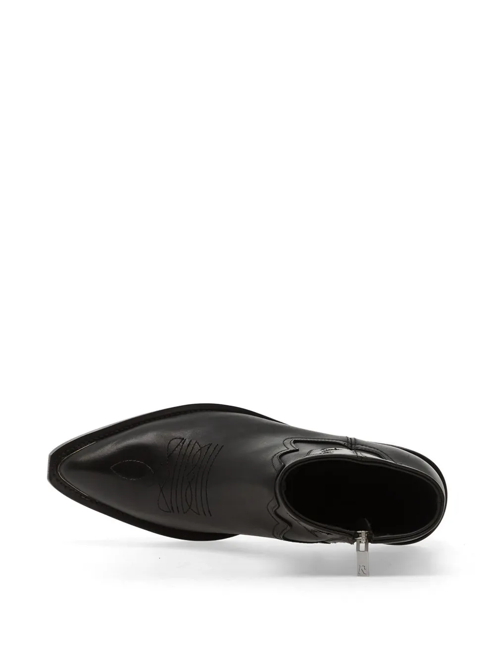 Represent Michael leren laarzen met rits Zwart