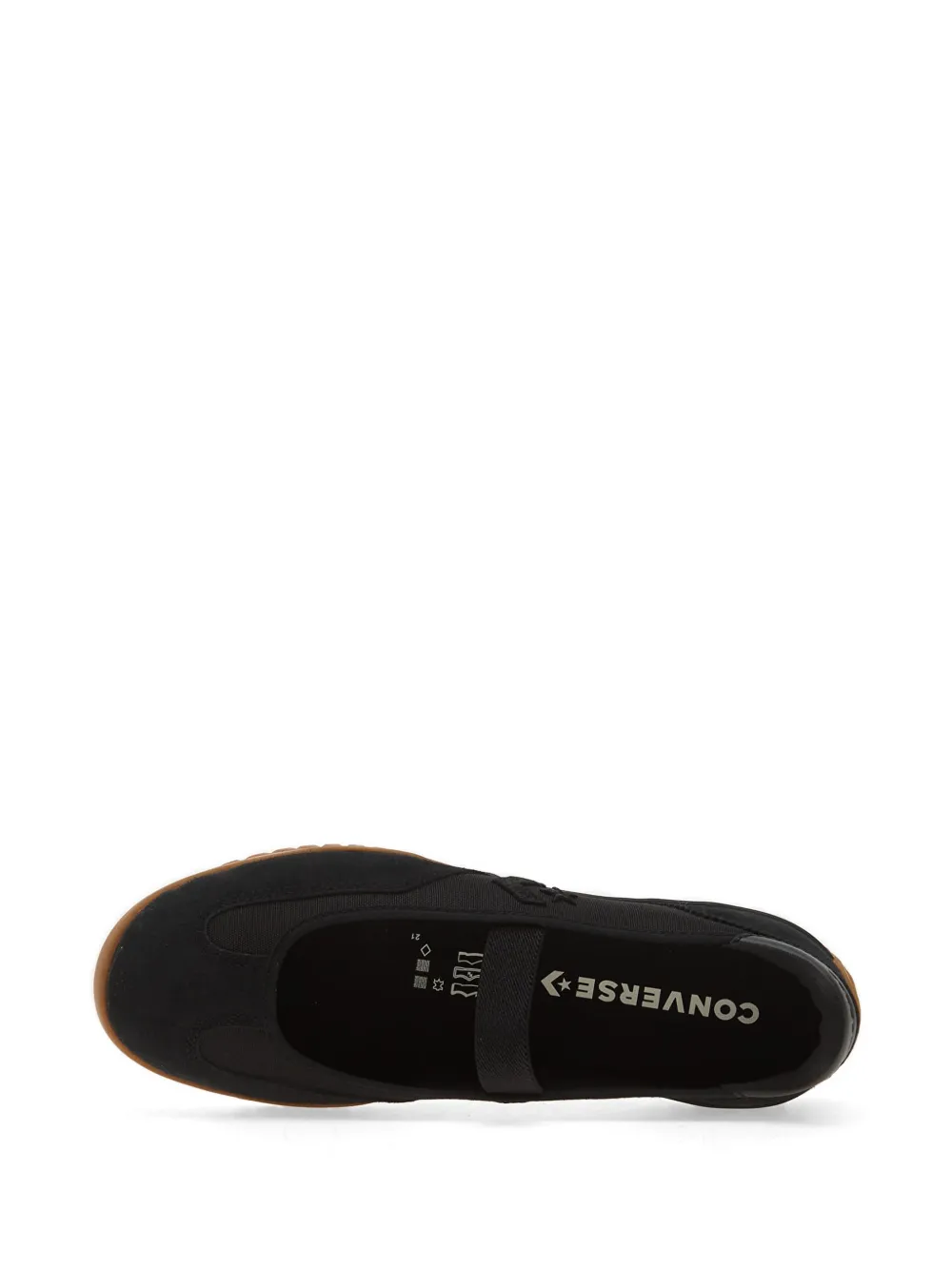 Converse Run Star ballerina's Zwart