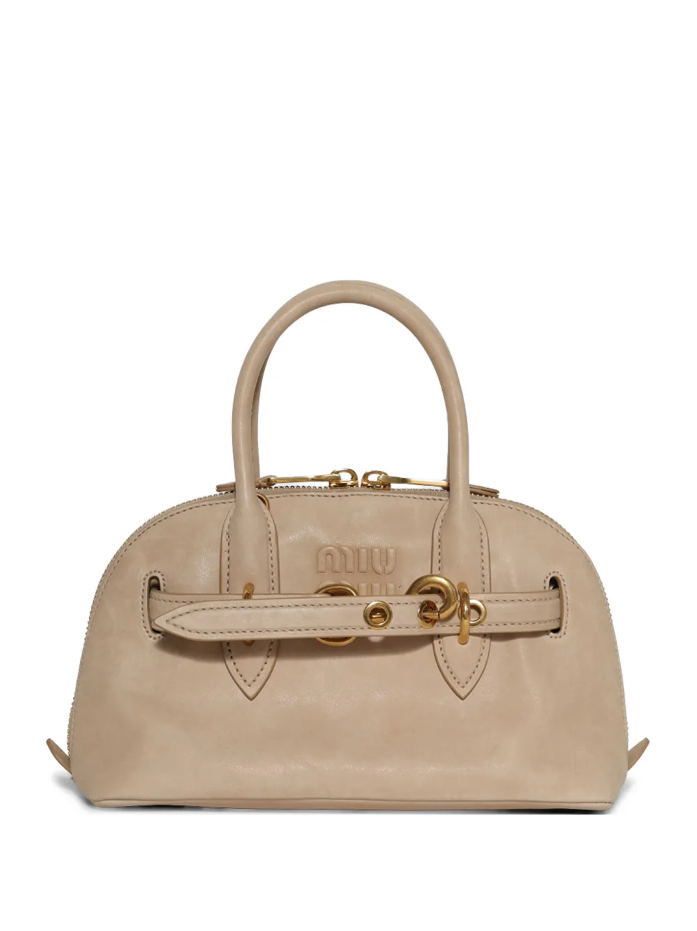 Miu Miu small Aventure top-handle shoulder bag - Neutrals
