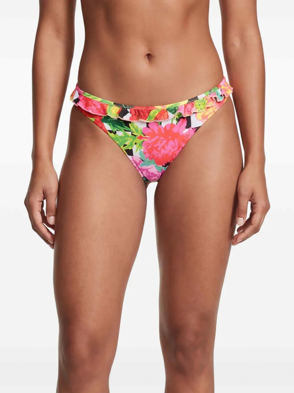 Moschino Lycra zwembroek met print Roze