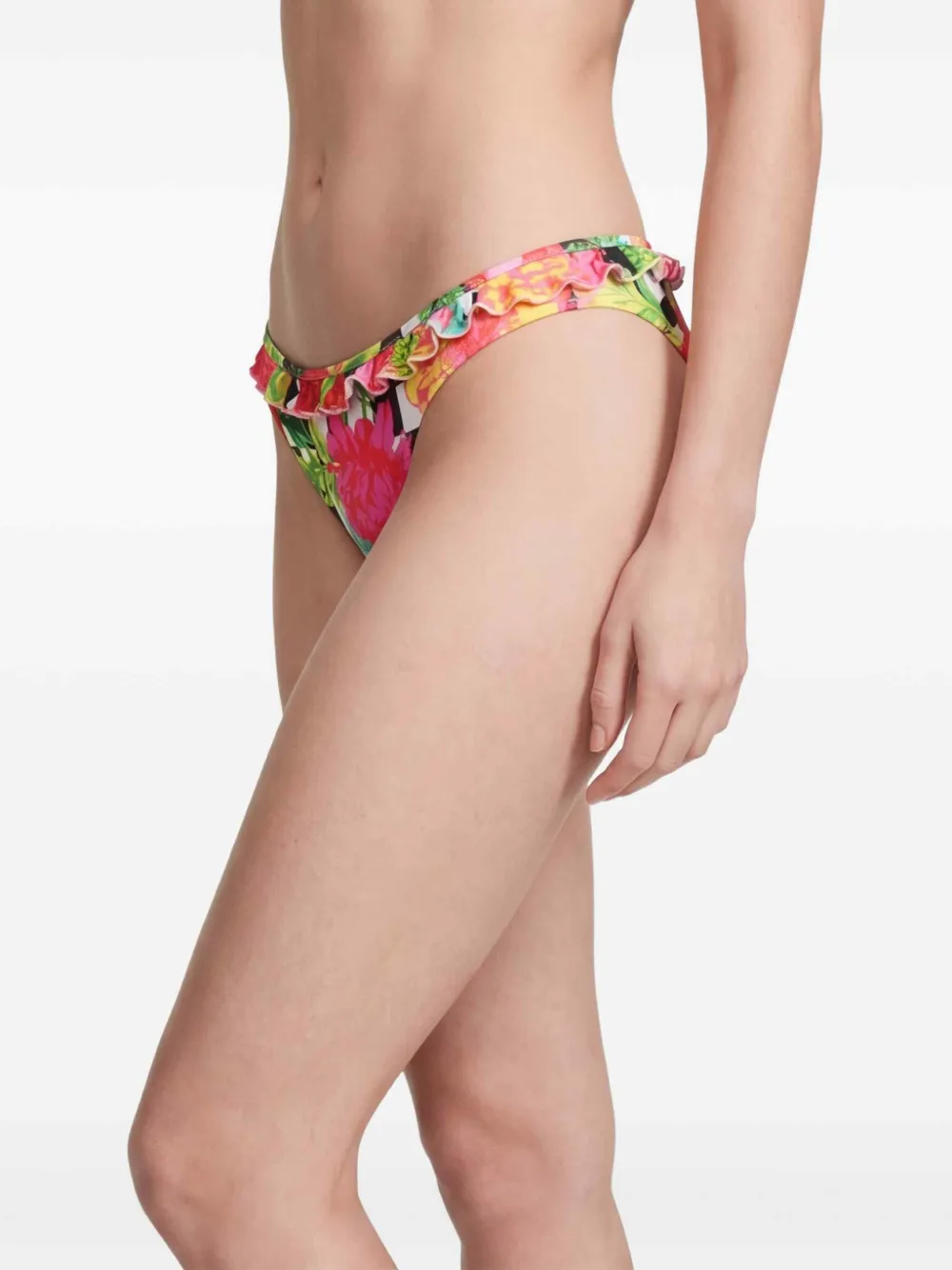 Moschino Lycra zwembroek met print Roze
