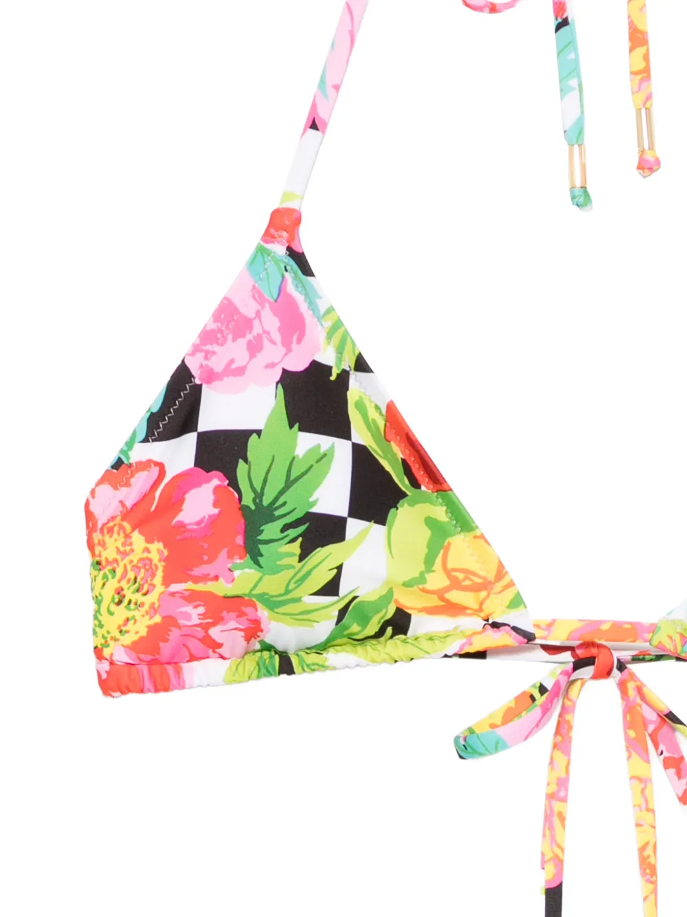 Moschino Bikinitop met bloemenprint Roze