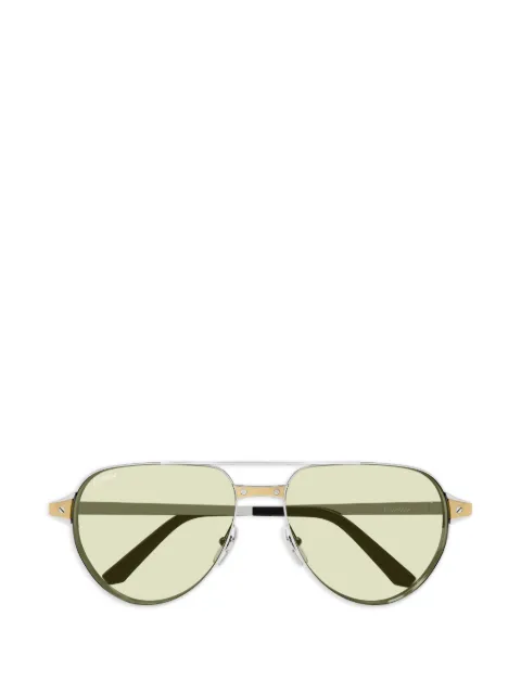 Cartier Eyewear pilot-frame sunglasses