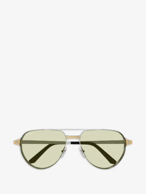 Cartier Eyewear lunettes de soleil à monture pilote