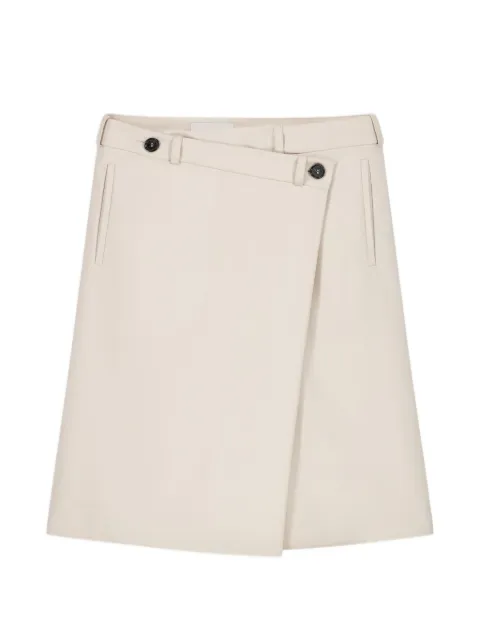 Coperni button-detail circular midi skirt