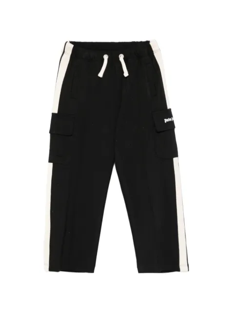Palm Angels Kids pantalon cargo à bandes latérales