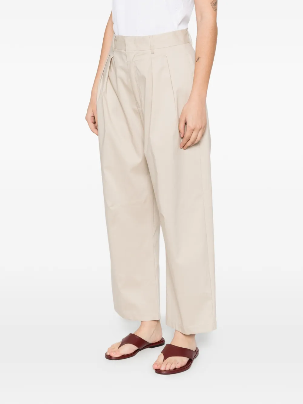Liviana Conti Plooibroek Beige