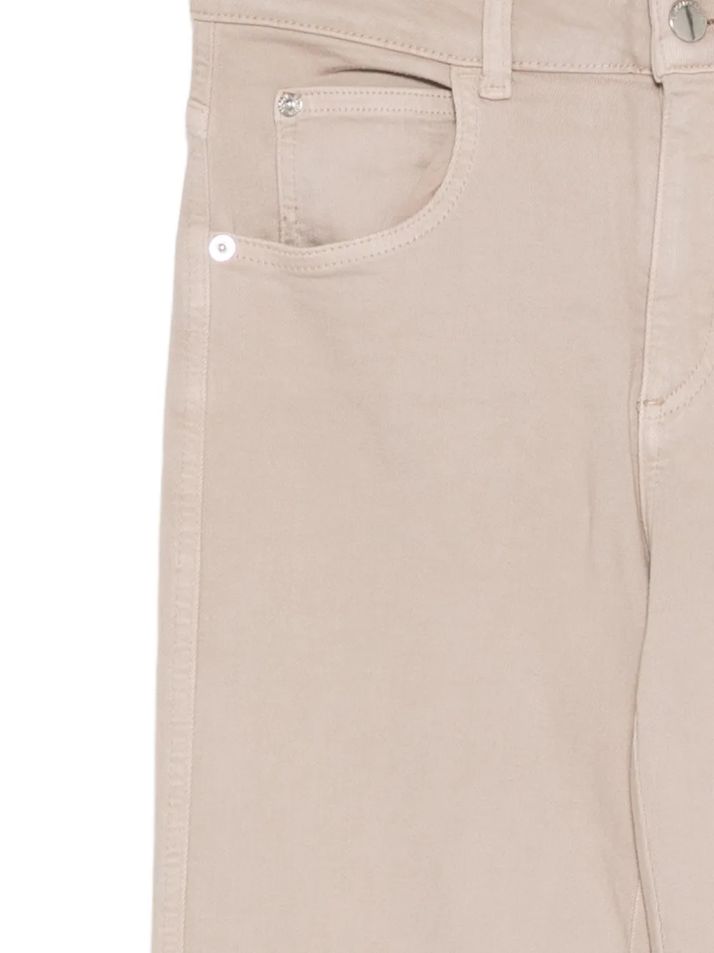 Emporio Armani J9D flared jeans Roze