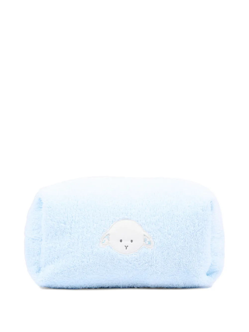 Le Boo Beebè sheep-appliqué pouch - Blau